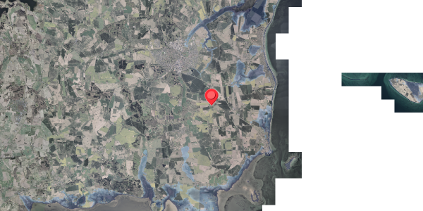 Stomflod og havvand på Kirkevej 53, 8300 Odder
