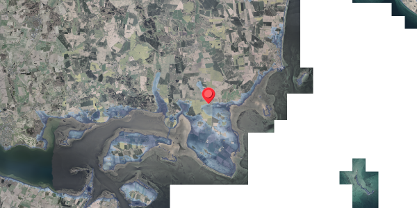 Stomflod og havvand på Krogen 4, 8300 Odder