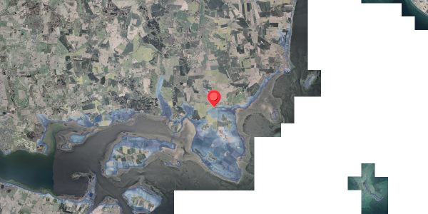 Stomflod og havvand på Krogen 5, 8300 Odder