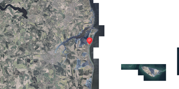Stomflod og havvand på Kystvejen 174, 8300 Odder