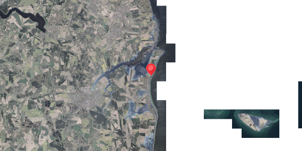 Stomflod og havvand på Kystvejen 182, 8300 Odder