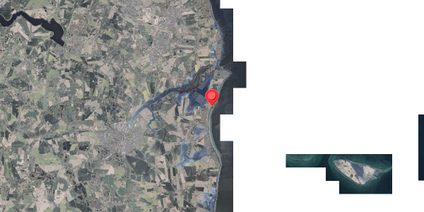 Stomflod og havvand på Kystvejen 184, 8300 Odder