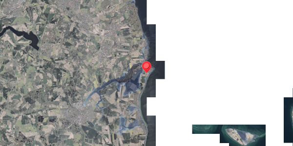 Stomflod og havvand på Kystvejen 270, 8300 Odder