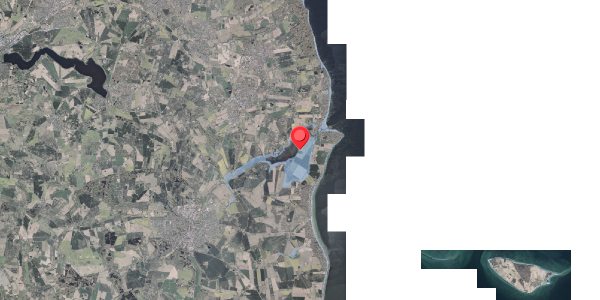 Stomflod og havvand på Kystvejen 279, 8300 Odder