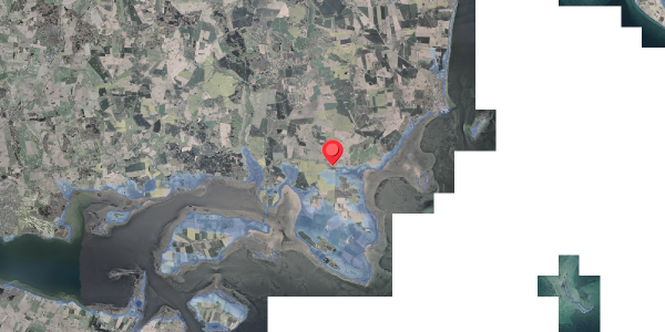 Stomflod og havvand på Købmagergade 29, 8300 Odder