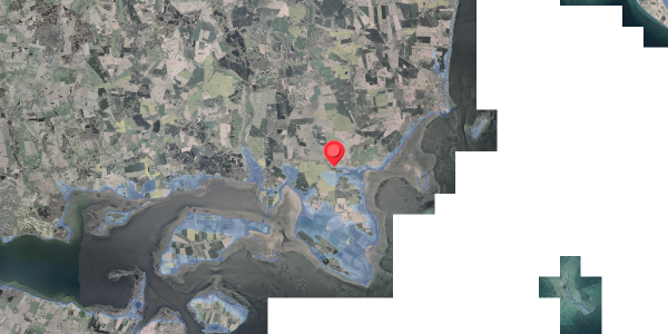 Stomflod og havvand på Købmagergade 37, 8300 Odder