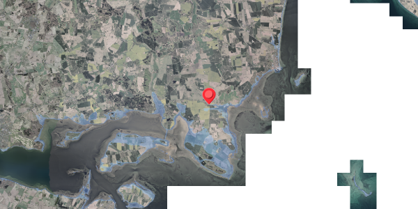 Stomflod og havvand på Købmagergade 38, 8300 Odder
