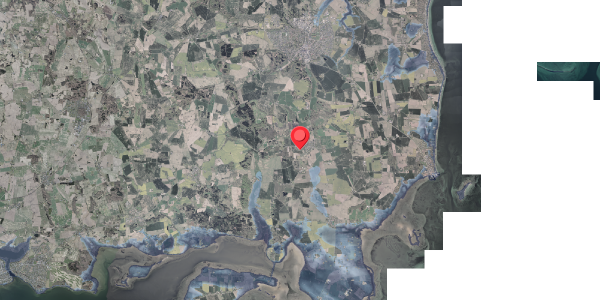 Stomflod og havvand på Langager 8, 8300 Odder