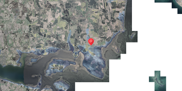 Stomflod og havvand på Lerdrupvej 7, 8300 Odder