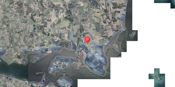 Stomflod og havvand på Lerdrupvej 26, 8300 Odder