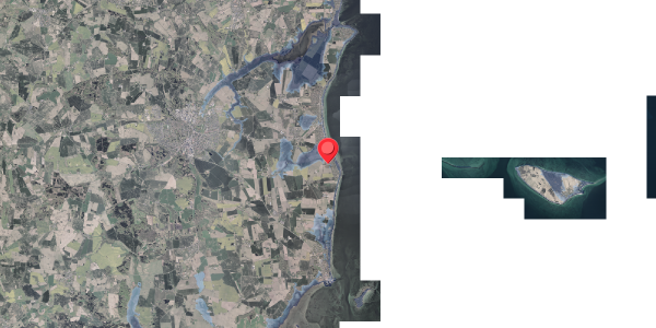 Stomflod og havvand på Lillemosevej 22, . , 8300 Odder