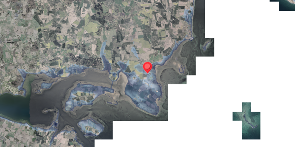 Stomflod og havvand på Lilliensborgvej 14, . , 8300 Odder