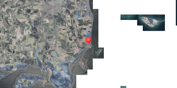 Stomflod og havvand på Lærkevej 19, 8300 Odder
