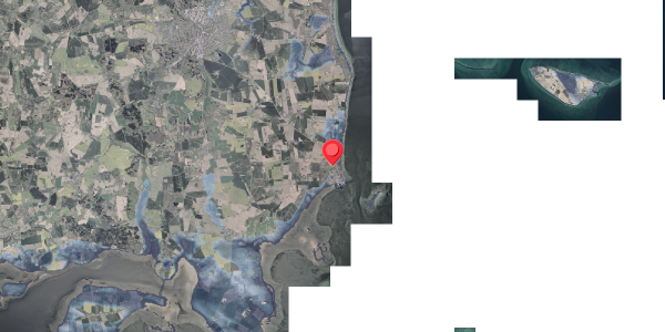 Stomflod og havvand på Lærkevej 37A, 8300 Odder