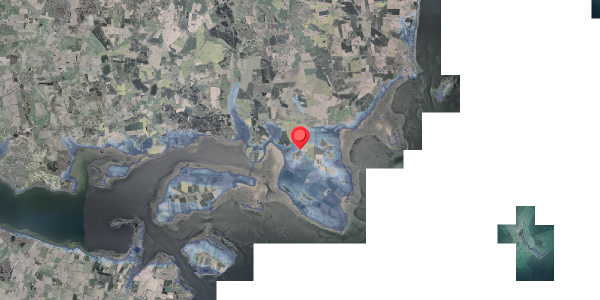 Stomflod og havvand på Madikrogvej 21, 8300 Odder