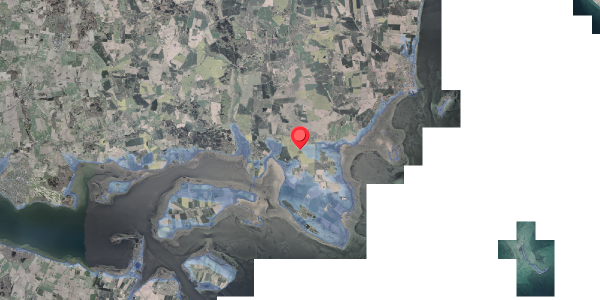 Stomflod og havvand på Madikrogvej 30, 8300 Odder