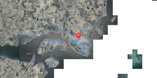 Stomflod og havvand på Mantelenvej 5, 8300 Odder