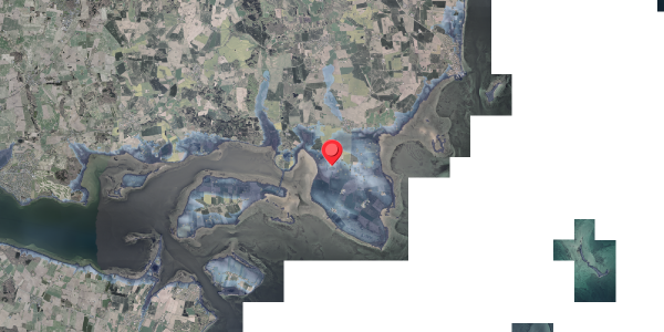Stomflod og havvand på Mantelenvej 40, . , 8300 Odder