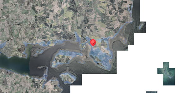 Stomflod og havvand på Mantelenvej 70, . , 8300 Odder