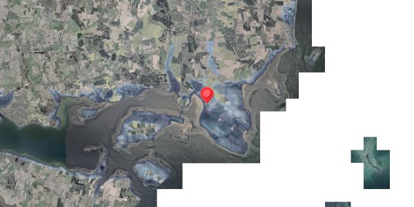 Stomflod og havvand på Mantelenvej 75, . , 8300 Odder