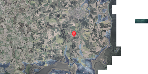 Stomflod og havvand på Mosevej 84, 8300 Odder