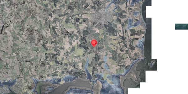 Stomflod og havvand på Mosevej 110, 8300 Odder