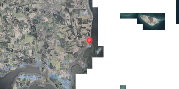 Stomflod og havvand på Nyvej 3, 8300 Odder