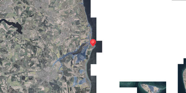 Stomflod og havvand på Næsvej 61, 8300 Odder