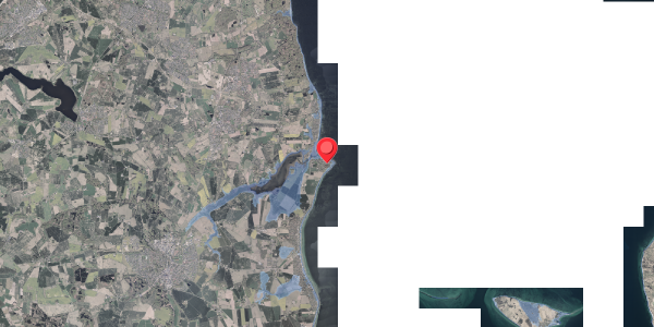 Stomflod og havvand på Næsvej 74, 8300 Odder