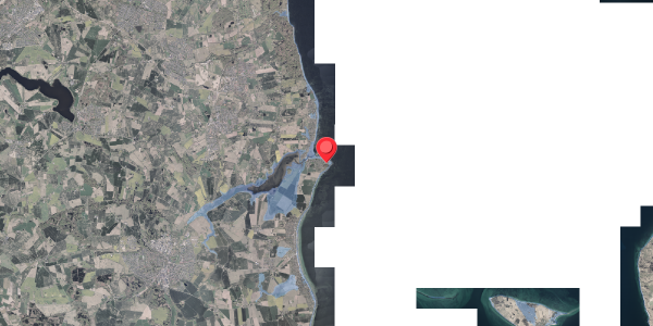 Stomflod og havvand på Næsvej 80, 8300 Odder