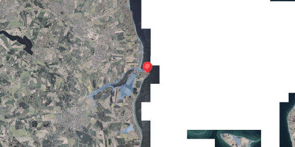 Stomflod og havvand på Næsvej 85, 8300 Odder