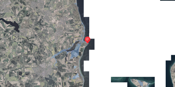 Stomflod og havvand på Næsvej 87, 8300 Odder