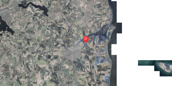 Stomflod og havvand på Nølev Byvej 14, 8300 Odder