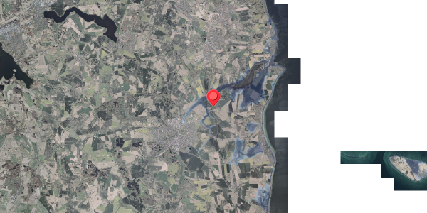 Stomflod og havvand på Nølev Byvej 19, 8300 Odder