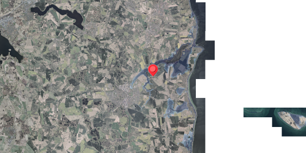 Stomflod og havvand på Nølev Byvej 28, 8300 Odder