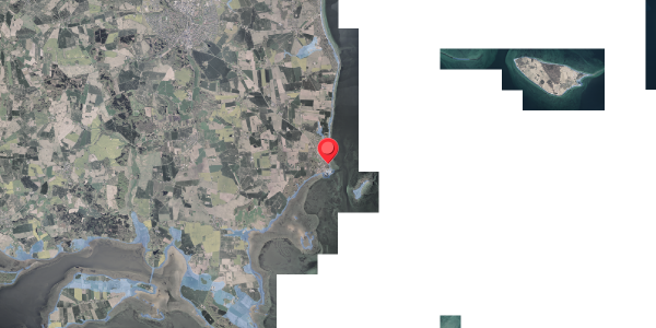 Stomflod og havvand på Nørreled 1A, . , 8300 Odder