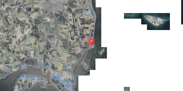 Stomflod og havvand på Nørreled 16A, 8300 Odder