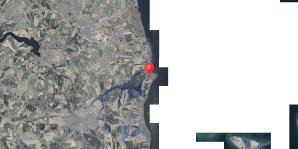 Stomflod og havvand på P.Baatrupsvej 20, . , 8300 Odder
