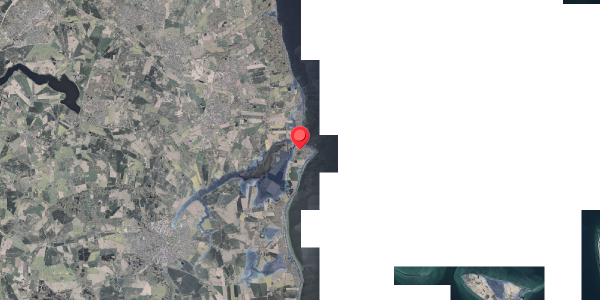 Stomflod og havvand på P.Baatrupsvej 24, . , 8300 Odder