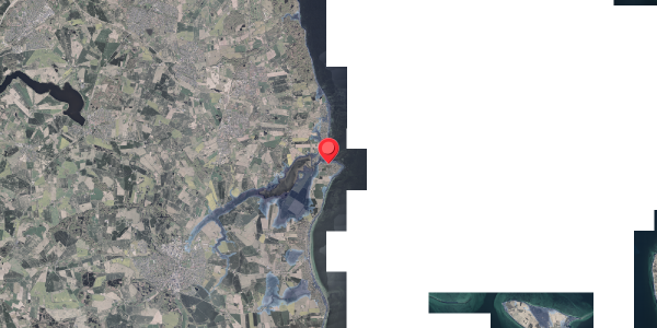 Stomflod og havvand på P.Baatrupsvej 35, . , 8300 Odder