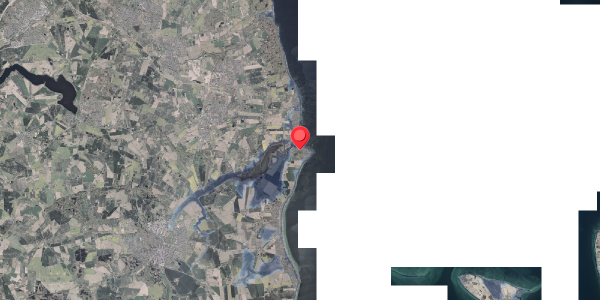 Stomflod og havvand på P.Baatrupsvej 46, . , 8300 Odder