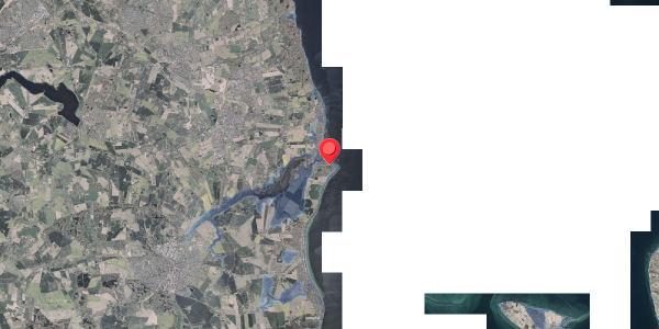 Stomflod og havvand på P.Baatrupsvej 59, . , 8300 Odder