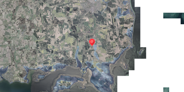 Stomflod og havvand på Persievej 5, 8300 Odder