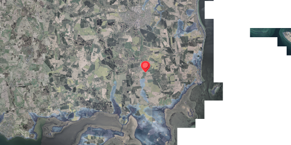 Stomflod og havvand på Persievej 30, 8300 Odder