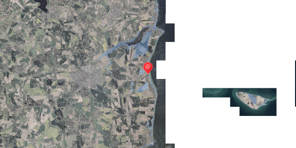 Stomflod og havvand på Raagevej 6, 8300 Odder
