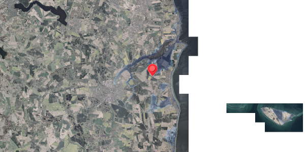 Stomflod og havvand på Rude Havvej 111B, . , 8300 Odder