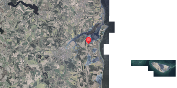 Stomflod og havvand på Rude Havvej 115, . , 8300 Odder
