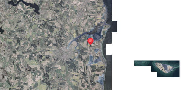 Stomflod og havvand på Rudevej 154, 8300 Odder