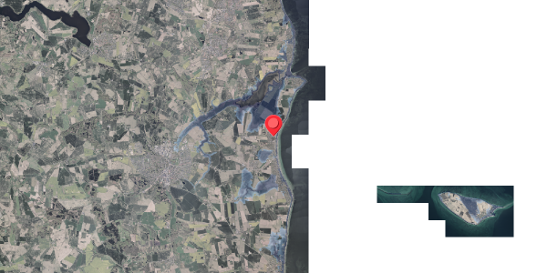 Stomflod og havvand på Rythiavang 7, 8300 Odder