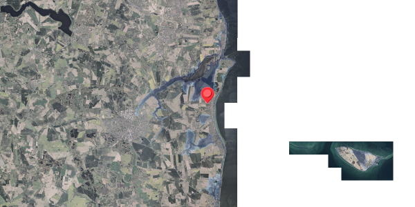 Stomflod og havvand på Rythiavang 28, 8300 Odder